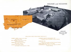 map of Metro Toronto visually locating Greenacres Home for the Aged